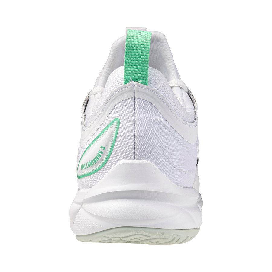 Mizuno WAVE LUMINOUS 3 White/Black/Frozen Emerald